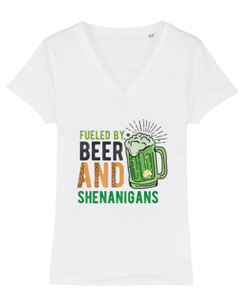 Fueled By Beer White