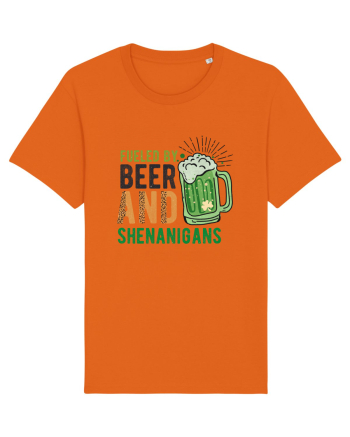 Fueled By Beer Bright Orange