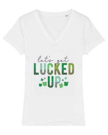 Let's Get Lucked Up White