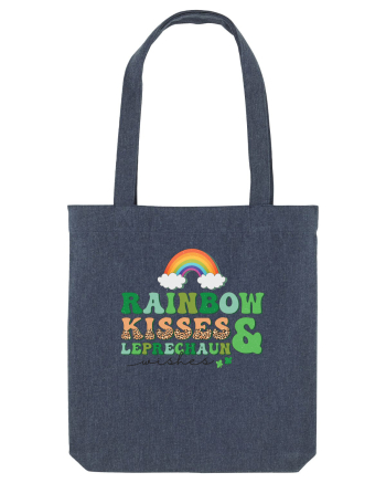 Rainbow Kisses And Leprechaun Wishes Midnight Blue