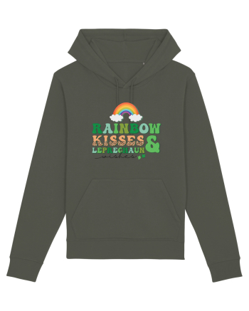 Rainbow Kisses And Leprechaun Wishes Khaki