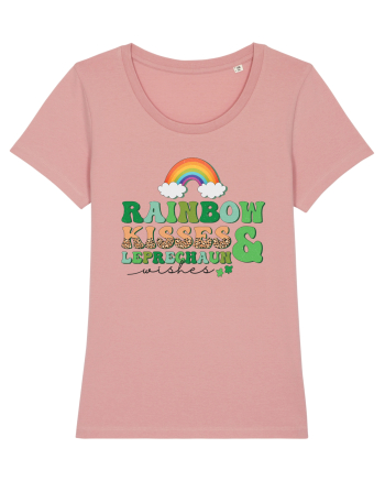 Rainbow Kisses And Leprechaun Wishes Canyon Pink