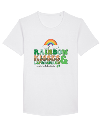 Rainbow Kisses And Leprechaun Wishes White
