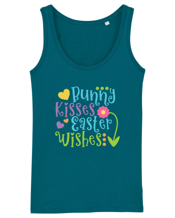 Bunny Kisses Easter Wishes Ocean Depth