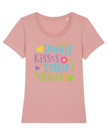 Bunny Kisses Easter Wishes Canyon Pink