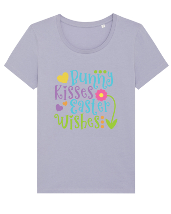 Bunny Kisses Easter Wishes Lavender