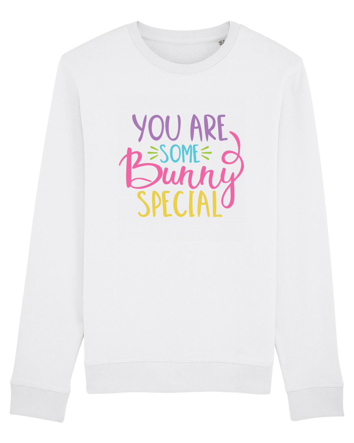 Bluză mânecă lungă Unisex Rise White