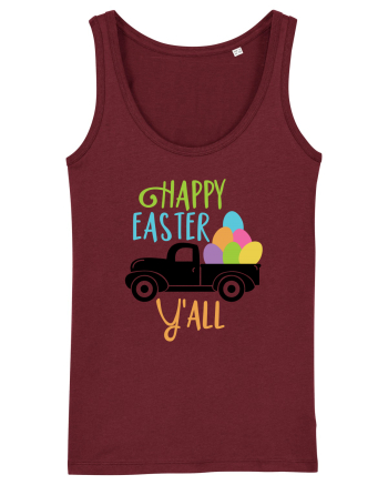 Happy Easter Yall Burgundy