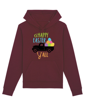 Happy Easter Yall Burgundy