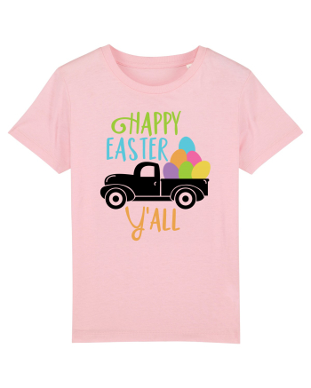 Happy Easter Yall Cotton Pink