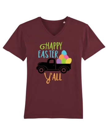 Happy Easter Yall Burgundy