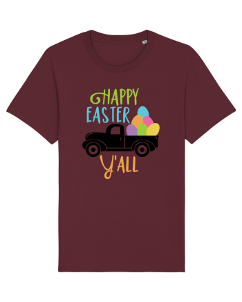 Happy Easter Yall Burgundy