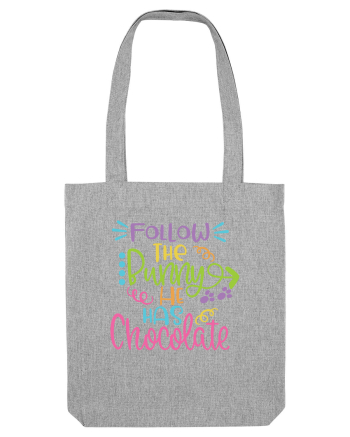 Follow the Bunny Heather Grey