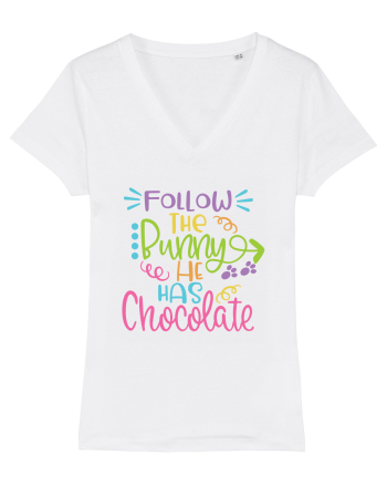 Follow the Bunny White