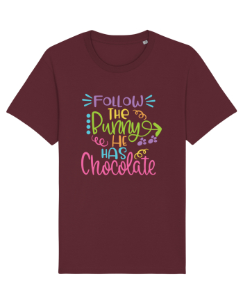 Follow the Bunny Burgundy