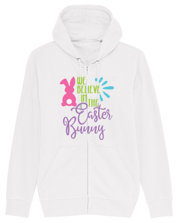 We Believe in the Easter Bunny White