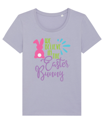 We Believe in the Easter Bunny Lavender
