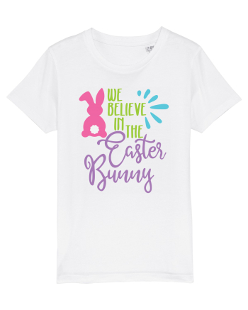 We Believe in the Easter Bunny White