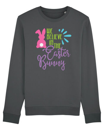 We Believe in the Easter Bunny Anthracite