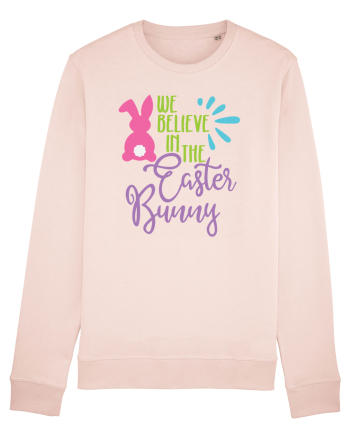 We Believe in the Easter Bunny Candy Pink