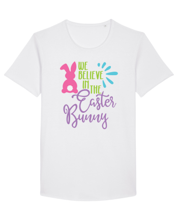 We Believe in the Easter Bunny White