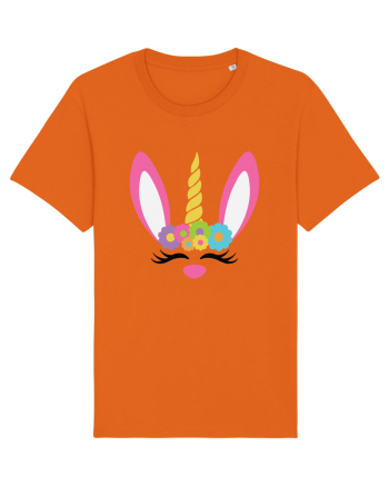 Unicorn Bunny Bright Orange