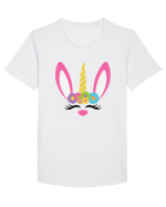 Unicorn Bunny Tricou mânecă scurtă guler larg Bărbat Skater