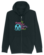 Shake your Bunny Tail Hanorac cu fermoar Unisex Connector