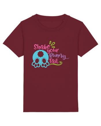 Shake your Bunny Tail Burgundy
