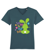 Too Hip to Hop Hop Tricou mânecă scurtă guler V Bărbat Presenter