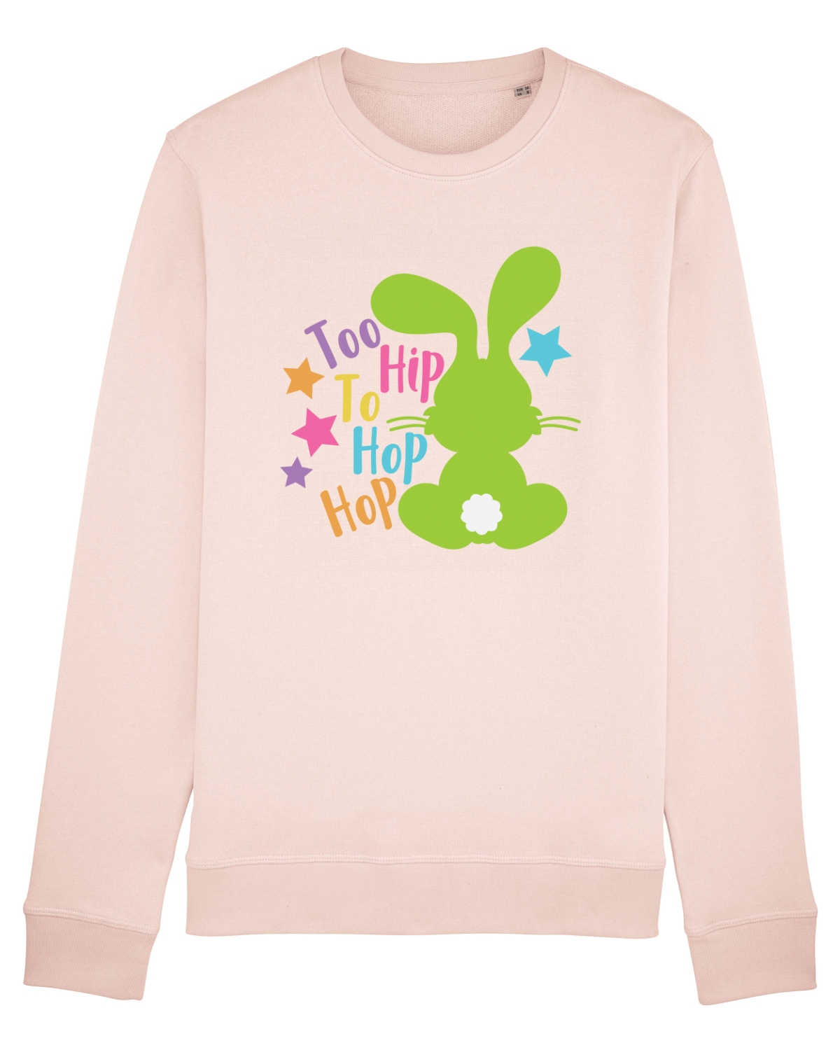 Bluză mânecă lungă Unisex Rise Candy Pink