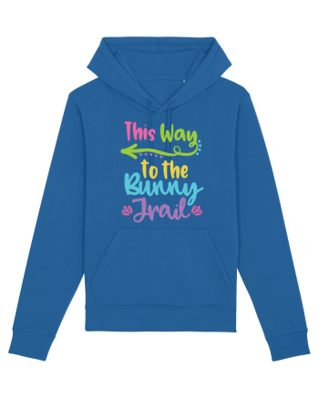 This way to the Bunny Trail Royal Blue