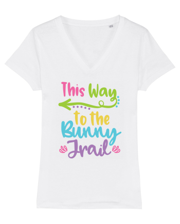 This way to the Bunny Trail White