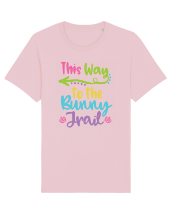 This way to the Bunny Trail Cotton Pink
