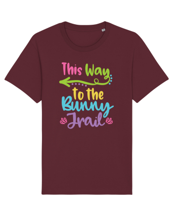 This way to the Bunny Trail Burgundy
