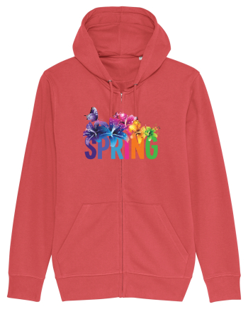 Floral spring Carmine Red