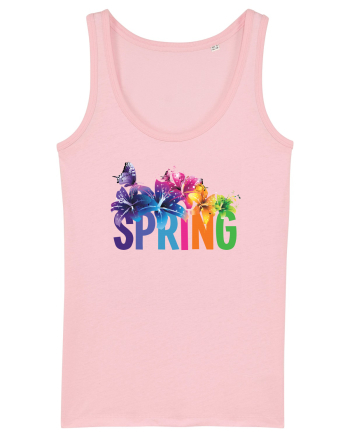 Floral spring Cotton Pink