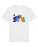 Floral spring Tricou mânecă scurtă Unisex Rocker