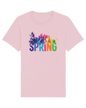 Floral spring Cotton Pink