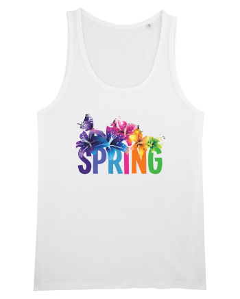 Floral spring White