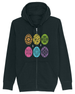 Easter Eggs Hanorac cu fermoar Unisex Connector