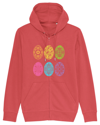 Easter Eggs Carmine Red