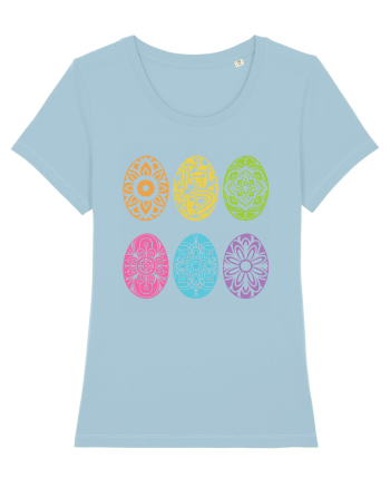 Easter Eggs Sky Blue
