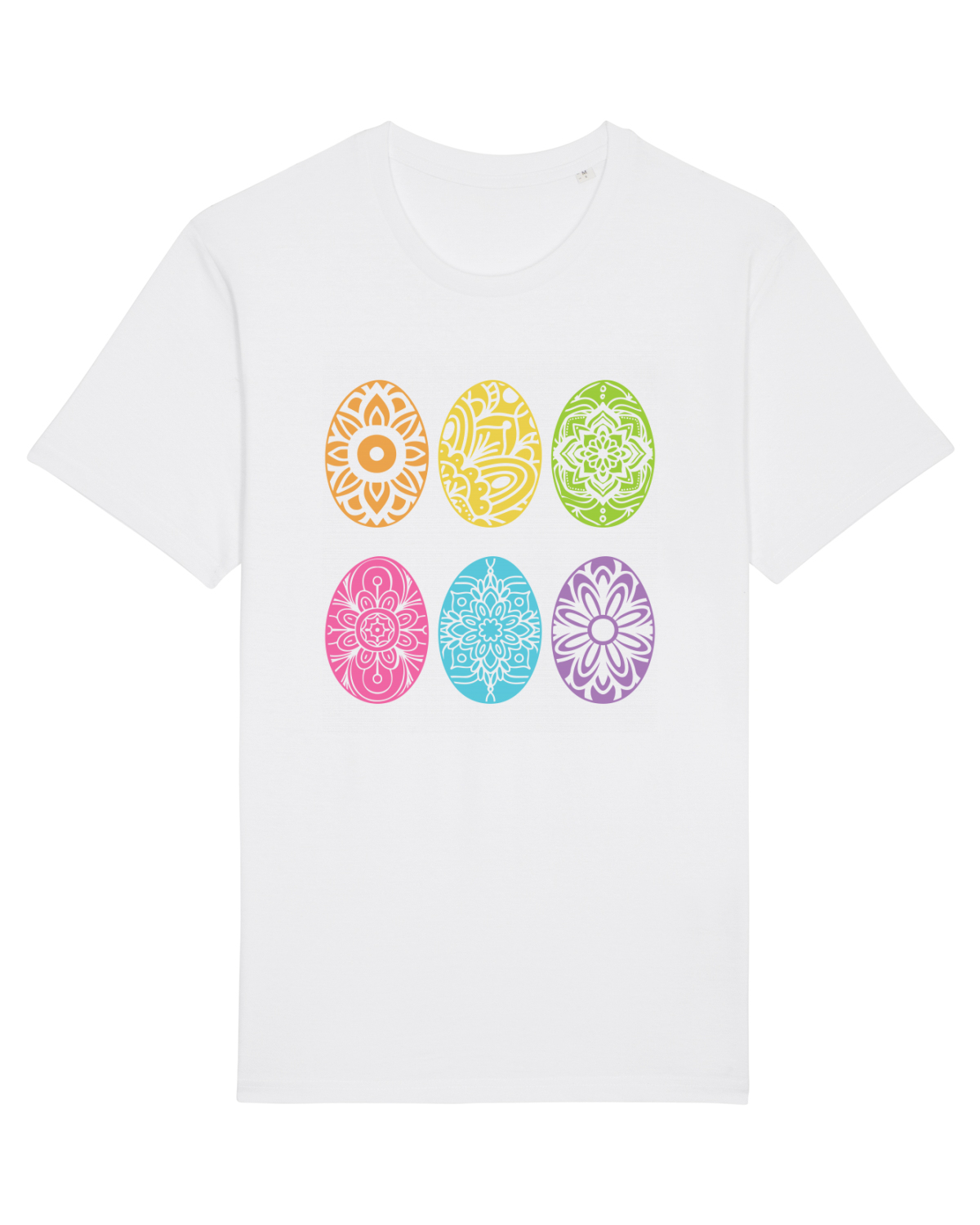 Tricou mânecă scurtă Unisex Rocker White