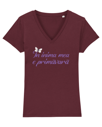 În inima mea e primăvară Burgundy