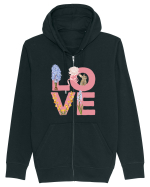 Spring love Hanorac cu fermoar Unisex Connector