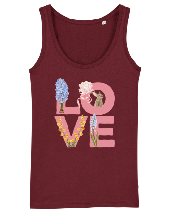Spring love Burgundy