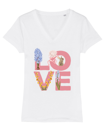 Spring love White