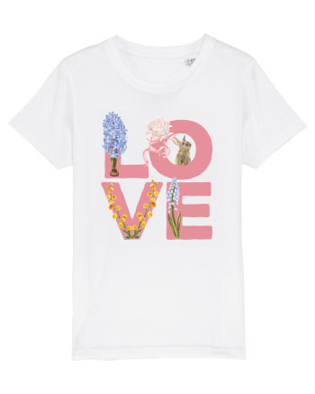 Spring love White