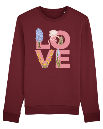Spring love Burgundy